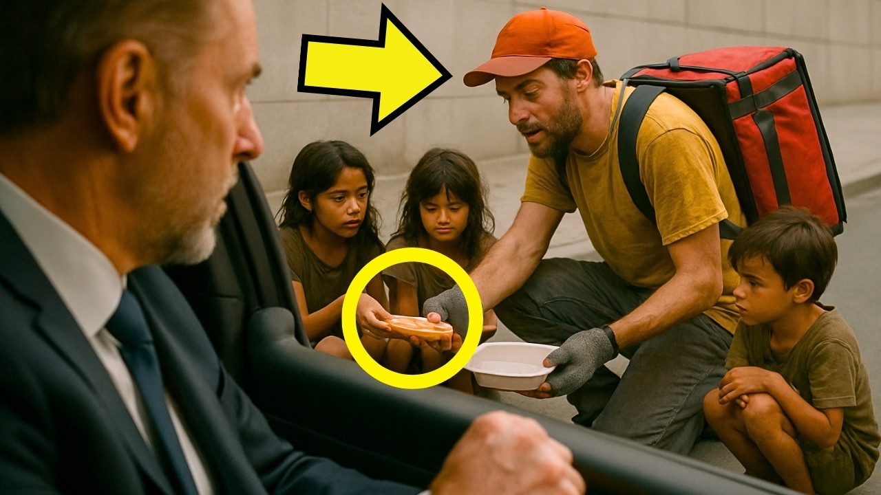 MILLONARIO SIGUE A UN REPARTIDOR DE APLICACIÓN… Y LA HISTORIA QUE ENCUENTRA LO EMOCIONA…