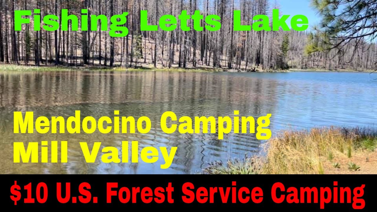Mendocino Camping Mill Valley Campground and Fishing Letts lake 10 U