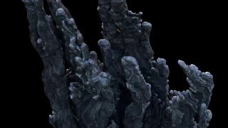 Houdini noise grow render