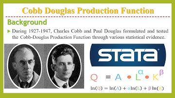 Cobb Douglas Production Function Model