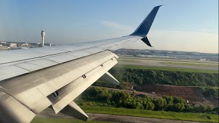 Delta Boeing 737-900ER: Landing and Taxi to the Gate at Atlanta (KATL) (Back of Plane)