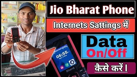 Jio Bharat Phone Mein Data On Off Kaise Kare | Jio Bharat Phone Me Data Kaise Chalu Kare 2023