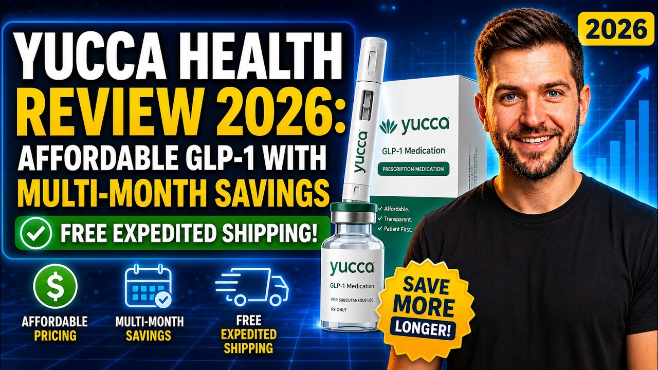yucca glp 1 reviews Yucca Health Review 2026 | Affordable GLP-1, Multi-Month Savings & Free  Expedited Shipping