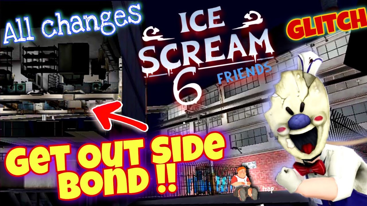 Get Outside From Factory In Ice Scream 6 !! || Ice scream 6 Glitch || Ice Scream 6