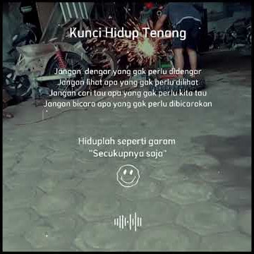 #story wa biarin meski kita di bicarakan hidup itu seperti garam secukupnya saja
