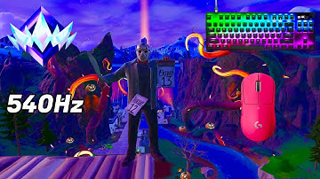 SteelSeries Apex Pro TKL ASMR 😴 Unreal Ranked 🏆 Satisfying Keyboard Fortnite 360 FPS 4K