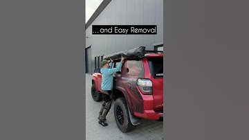 Awning Quick Release mount #bisongear #toyota #4runner #offroad #overlanding #4x4