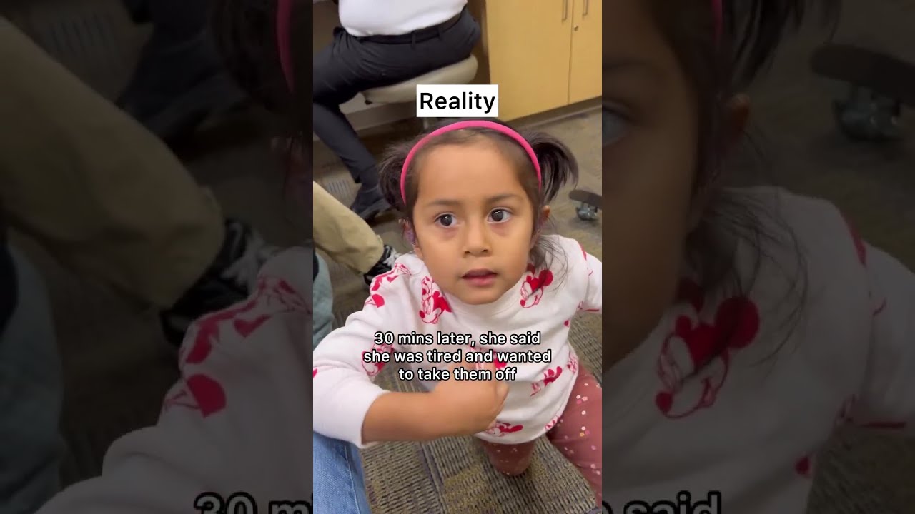 Four Year Old Deaf Girl Hear For The First Time With Hearing Aids