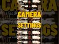Camera Settings Made Simple Pt. 5 #camera #filmmaking