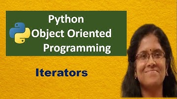Learn Python Iterators in Tamil | Python Object Oriented Programming