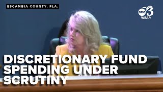 Escambia County commissioners face scrutiny over discretionary fund spending