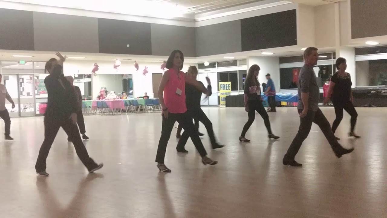 Jukebox line dance Palm Springs Winter Break 2019 YouTube