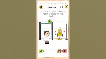 Mastering Brain Test 4 | Can You Beat Level 206? #braintest #youtubeshorts #viralshorts #youtube