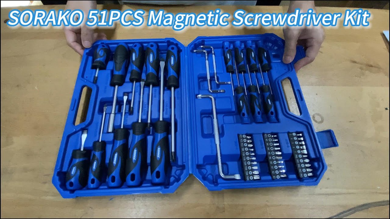SEIKO D118PCS Precision Magnetic Screwdriver Set & Bits With Ranking