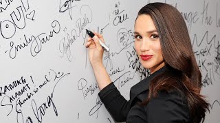 How Meghan Markle Is Sparking a New Interest in Calligraphy