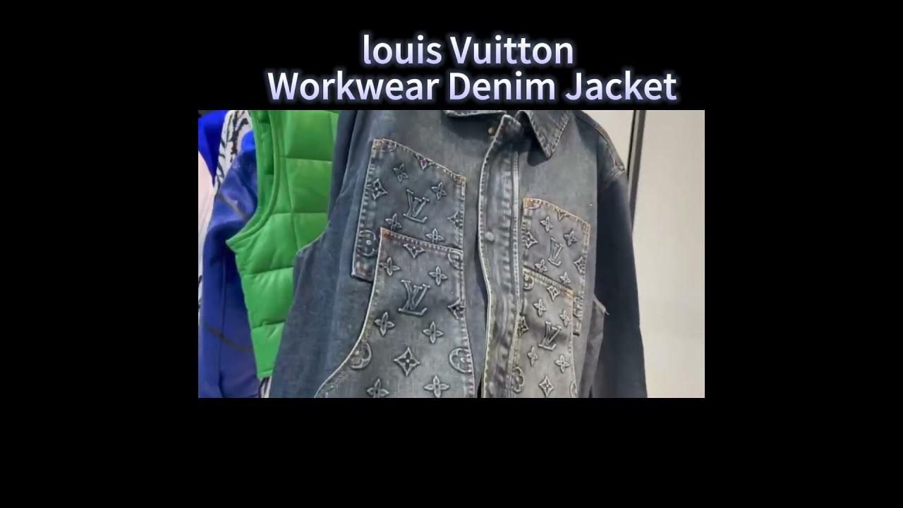 Louis Vuitton - Monogram Workwear Denim Carpenter Pants