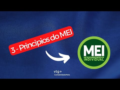 3 princípios do MEI ( ATULIZADO 2022 )