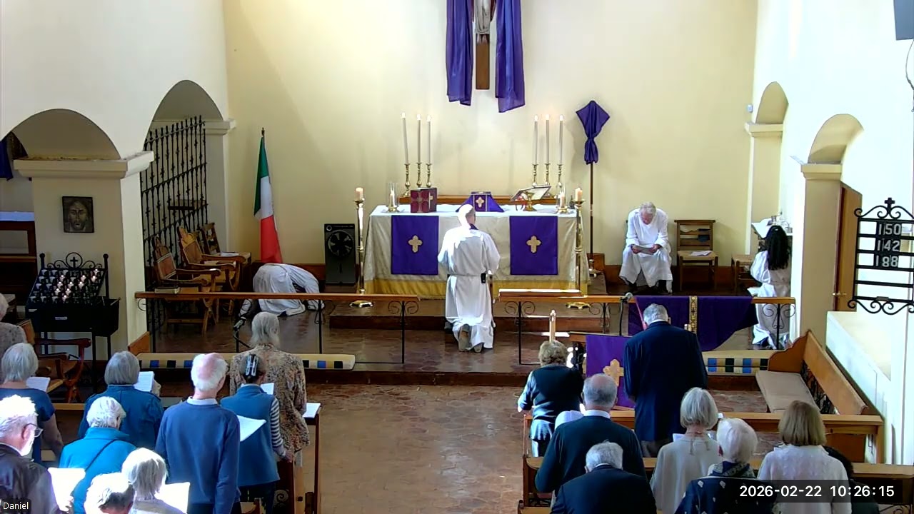 First Sunday in Lent The Great Litany February 22, 2026 9am and 10:15am in the morning