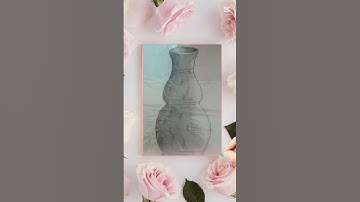 A beautiful hand made vase sketch #beauty #art #diy #sketch