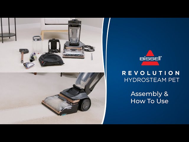 Bissell Revolution HydroSteam Pet Carpet Cleaner Review - Vacuum Wars