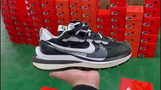 Sacai x Nike VaporWaffle CV1363-001 black white factory making review from cssfactory.ru Sacai x Nike VaporWaffle CV1363-001 black white factory making review from cssfactory.ru