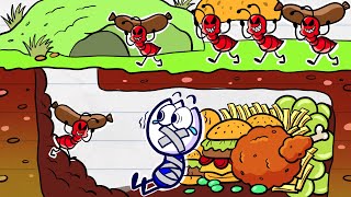 INSECTS TAKE OVER THE WORLD | Max Fight The Ant | Max's Puppy Dog Cartoon @MaxsPuppyDogOfficial