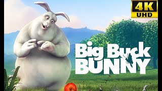 Мультик про кролика Большой Бак Банни в 4K Ultra HD Cartoon about a rabbit Big Buck Bunny 关于一只兔子的卡通