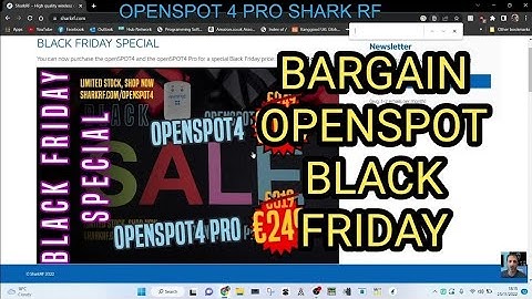 OPENSPOT 4 PRO MEGA DEAL BLACK FRIDAY