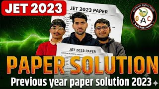 JET 2026: JET 2023 Previous Year Paper Solution 📝 | Complete Solved Paper 🔥 #jet2026 #agriculture