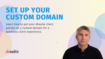 Set Up Your Custom Domain | Ahsuite