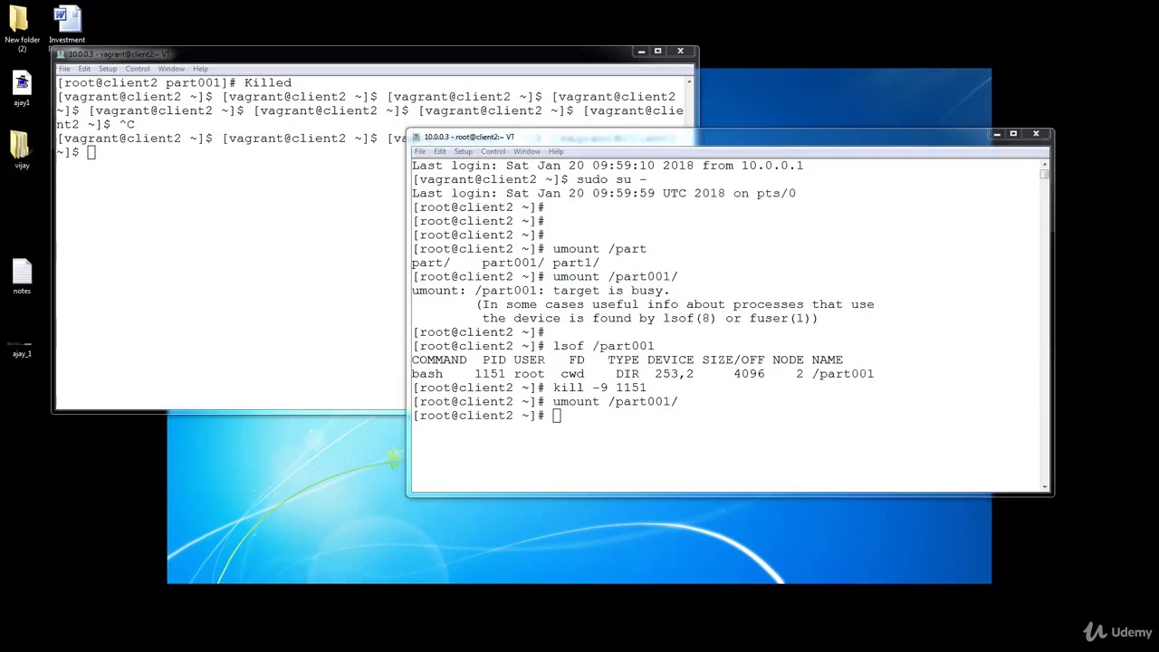 046 Reducing the LVM Logical Partition