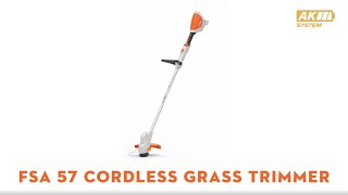 stihl fsa 57 trimmer