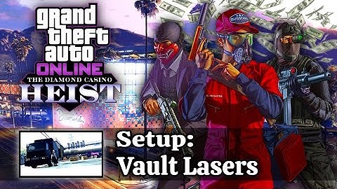 GTA Online The Diamond Casino Heist (Silent & Sneaky) - Setup: Vault Lasers