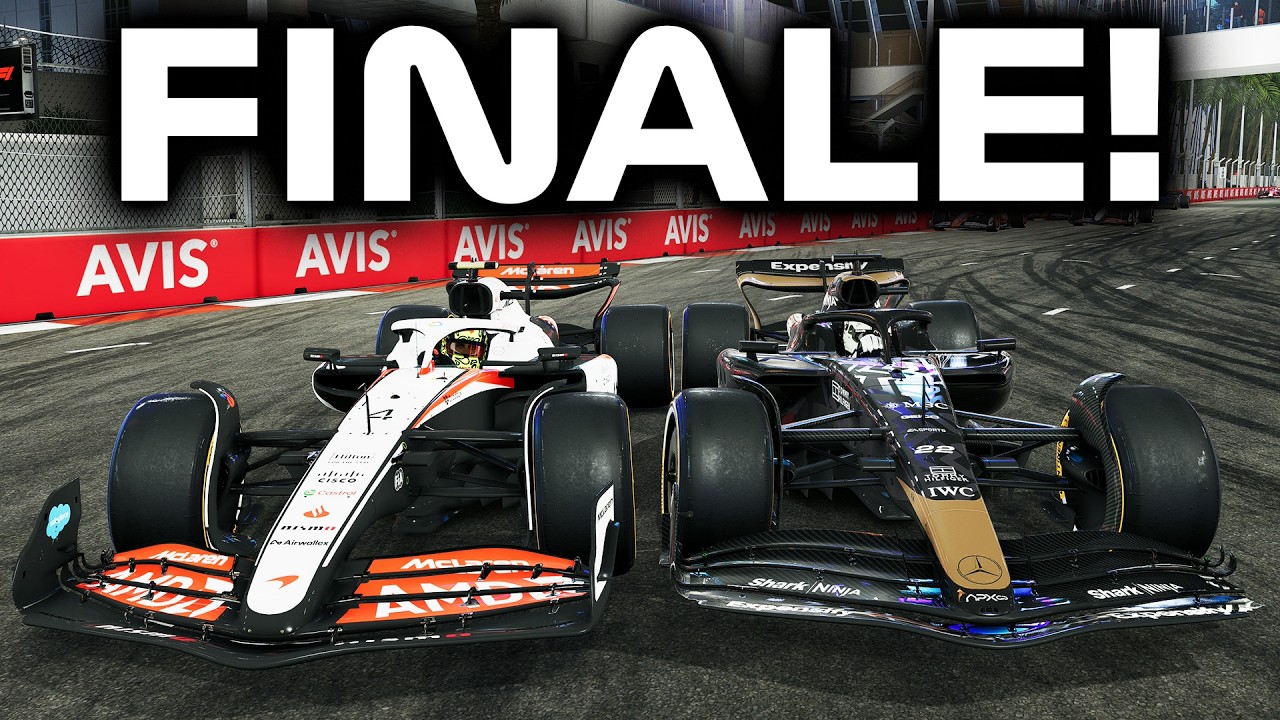 Норрис против Хейса! Финал режима карьеры F1 25!