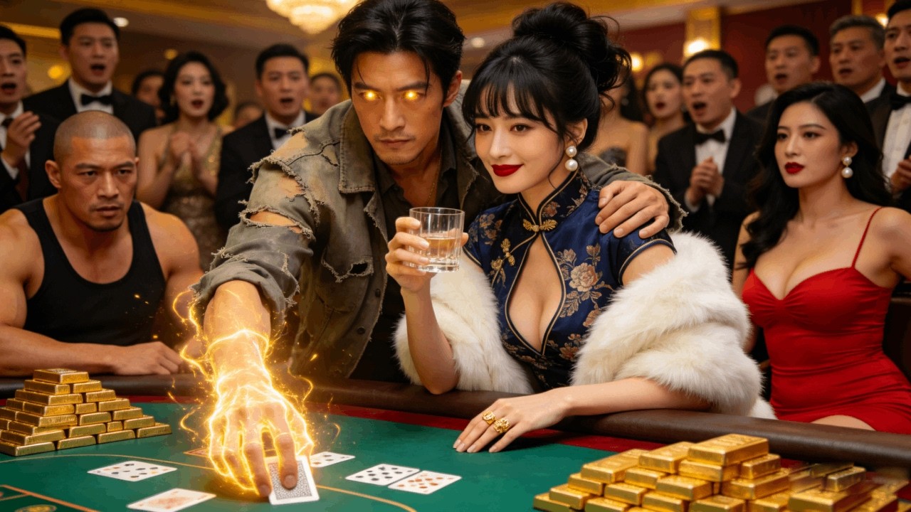 His wife was tricked into a casino—her husband was the top gambler; one move made all kneel.