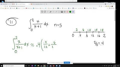 Use the Midpoint Rule with the given value of n to approximate the integral. Round the answer to fo…