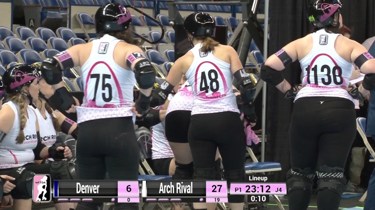 D1 Game 1 Denver Roller Derby v Arch Rival Roller Derby YouTube