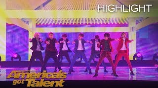 Global Sensation BTS Performs Idol on AGT   America's Got Talent 2018