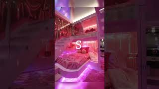 Your dream bedroom 🤩 according to your first alphabet letter 🥳💖 #bedroom #name #letter #shorts