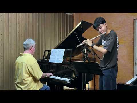 Bach" Air on a G String" Flute and Piano