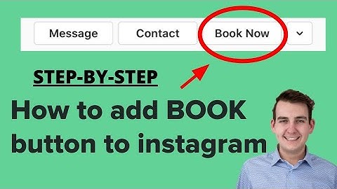 How To Set Up BOOK NOW Button on Instagram - 2021