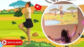 Ballet Bites with Miss Haley | Serengeti Safari: Tippy Toe Walks