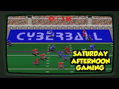 Cyberball (Arcade) - A Thanksgiving Cyber Sunday Football Spectacular! - Saturday Afternoon Gaming