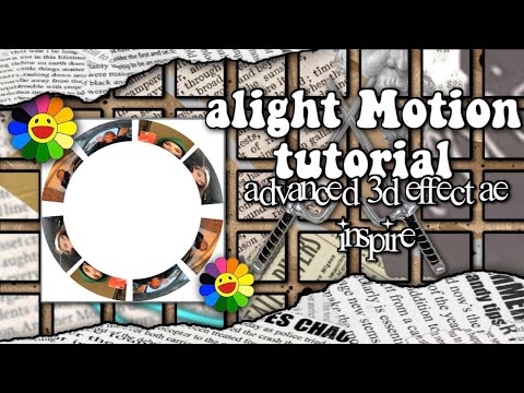 Alight Motion Tutorial Advanced 3D Effect ae inspired - YouTube