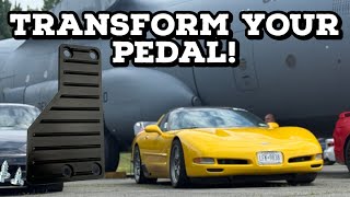 AMT C5/C6 CORVETTE GAS PEDAL EXTENSION- Install and road test!