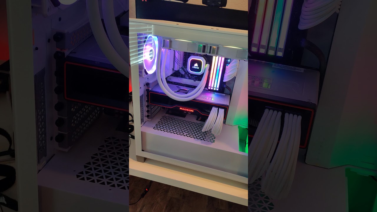 My 2021 White theme PC build YouTube