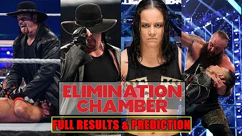 WWE Elimination Chamber 2020 Winners, Surprises & Full Results_Undertaker Returns Highlights