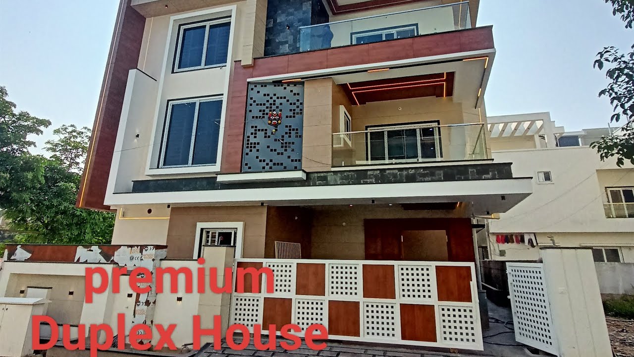 Premium Duplex House 6Bhk Gated community sainikpuri East south corner house 