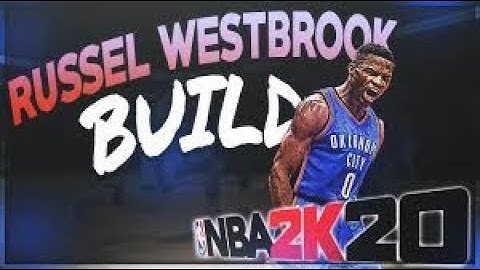 MOST SLEPT ON PG BUILD IN NBA 2K20 HAS 56 BADGES !!! (RUSSELL WESTBROOK BUILD) #NBA2k20