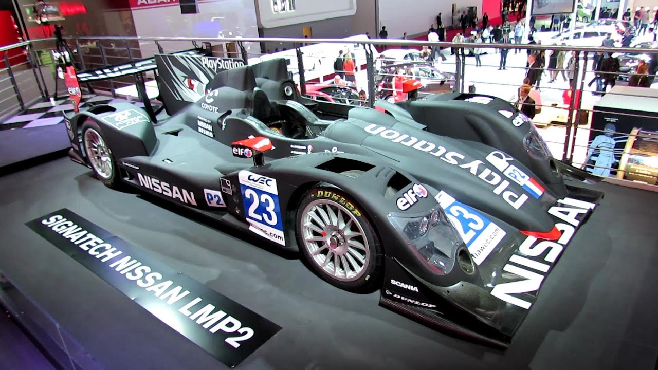 2012 Nissan SignaTech LMP2 - Exterior Walkaround - 2012 Paris Auto Show ...